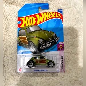 Brand New Hot Wheel Volkswagen Beetle in Green Unopened Condition